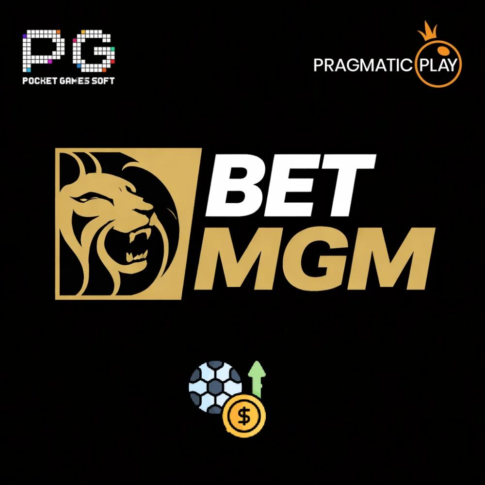 Imagem da página inicial da plataforma BetMGM
